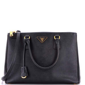 Prada Double Zip Lux Tote Saffiano #241193P11B